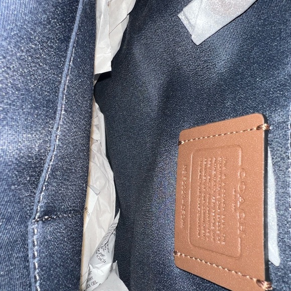 Coach Court Backpack Monogram NWT Green - Picture 9 of 10